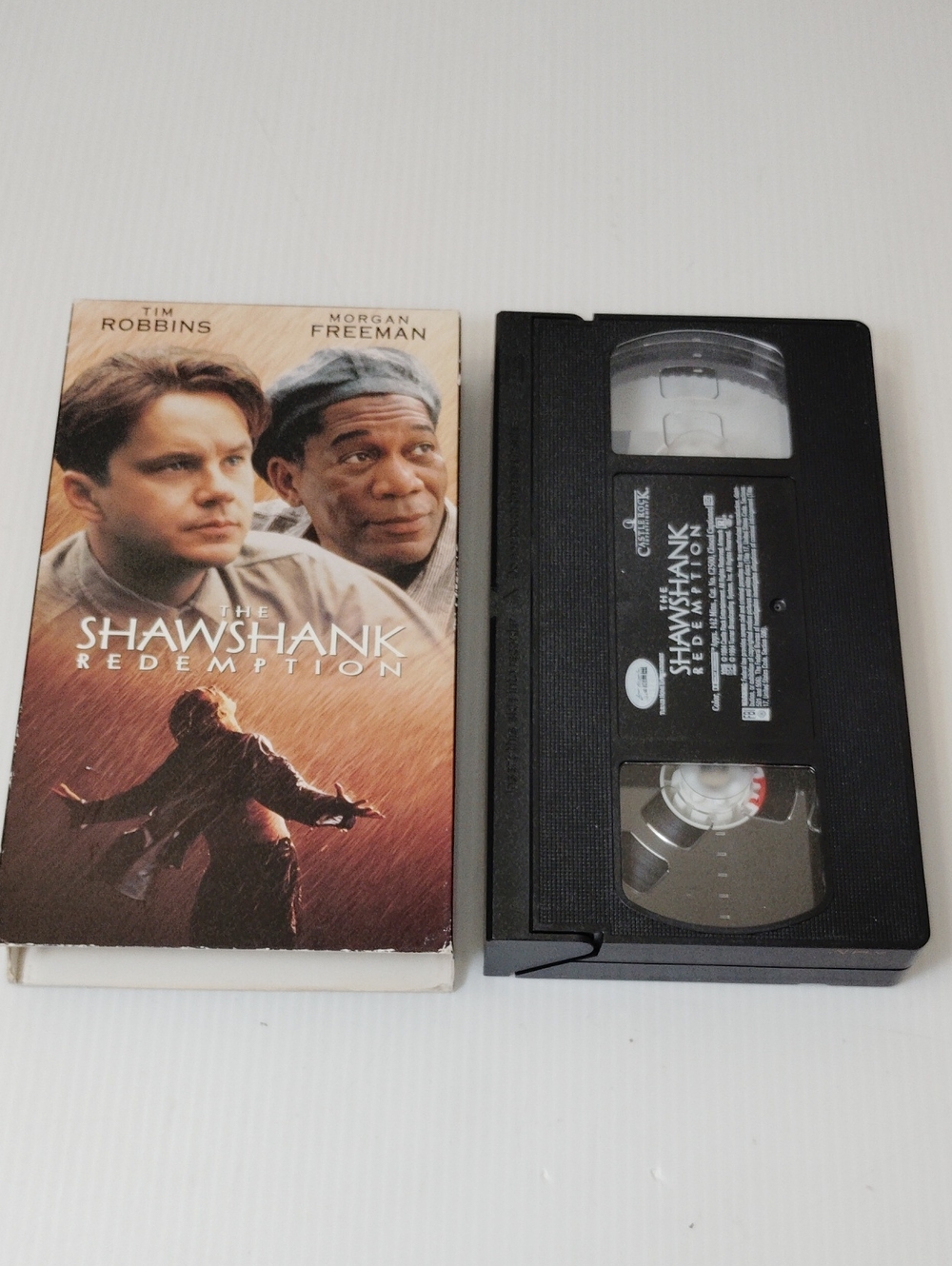 12 For $8 The Shawshank Redemption VHS Tape - Black & Brown Jacket